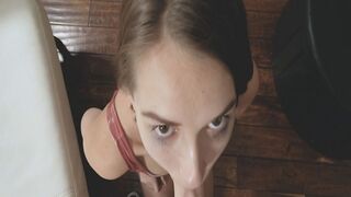 Natalie Porkman faced banged by her pervy steprbothers dick