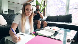 MOFOS Ultra hot study session with Scarlet Chase