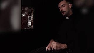 YesFather - Lusty Stud Confessed On Priest About His Sexuality Gets Banged