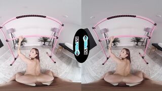 Flexible brunette Sophia Sultry ravaged in POV ( VR porn )