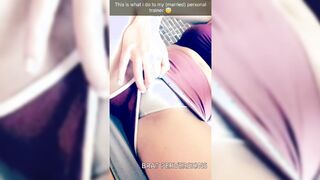 Beaver Flashing in Satin Panties #BratPerversions