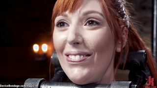 Natural large tits redhead whipped