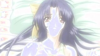 Big Boobed hentai bitch rides prick