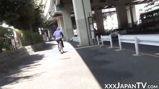 These Japanese ladies like showing off nudity in public