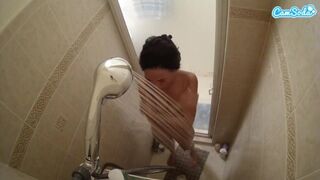 Room cam caught cheating wifey with black dick