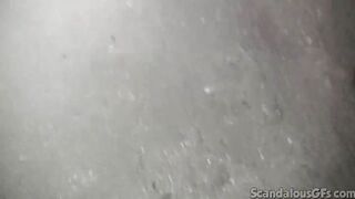 Naughty public teen bitch sucks off prick