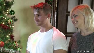 Married couple had assfucking with Shemale