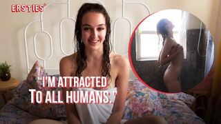 Ersties - Sexy American Babe Dubsie Masturbates In the Shower