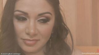 Lesbos anal fucking in the sauna