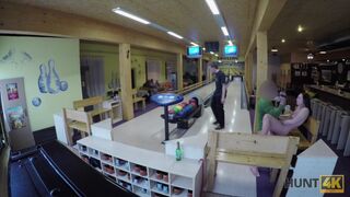 Need of cash make boy eager to let stranger nail his babe