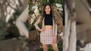 GIRLFRIENDS FILMS These two lesbo girls look amazing in lingerie; Instant hard on! - Natalie Brooks & Eliza Eves