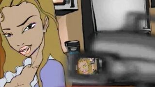 Buxxom cartoon hoe gets ravaged