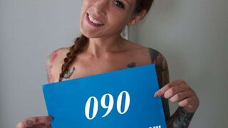 Czech tatted hottie Foxy Sanie