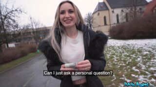 Unexpected Encounter with Titty Blonde Micky Muffin