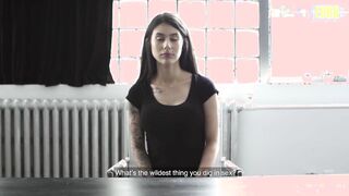 CASTING FRANCAIS - Yasmine Diaz Canadian Teen Hard Banged - AMATEUREURO