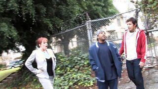 Kylie Ireland Fucks His step son's Homies black dick