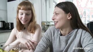 Ersties - Hot Talia Spoils Redhead Sexy Girl Bonnie With Snatch Licks & Ice