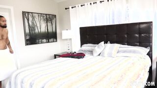 SISTERTRICK - Stepsister Kendra Spade showed how deep is her throat before squirting