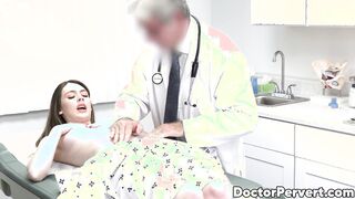 Michelle Anthony is concerned about her cunt so her doc fingers her to check