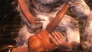 Big Breasted Redhead Babe In Skyrim Porn Parody