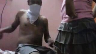 Super amateur couple having anal sex & TS blowjobs