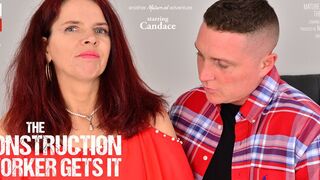 Mature nympho getting ravaged by a hard contruction worker