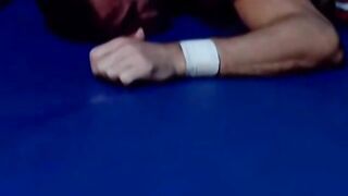 Hunky man Bryce Pierce tugs a hot man nipples & smacks him