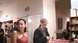 Sexy Blonde love Meat Threesome university chick Fantasy