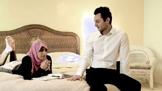 Strict arab stepmommy doesn't let step daughter have sex but it backfires!