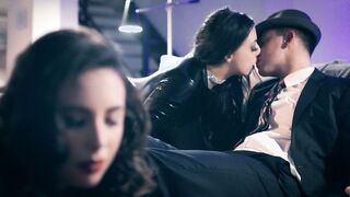 Submissive duo waiting for the Man