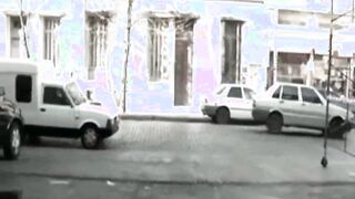 Tranny prostitutes service in a public gas station