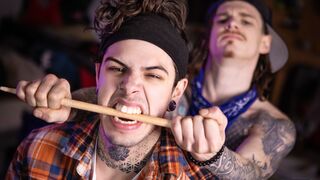 Gay musicians have bareback ass fucking - Dex Parker , Sunny D