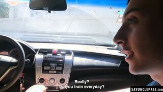 Horny Uriel Simon gets to taste his driver Fer Froma thick shaft