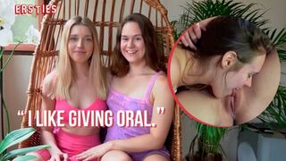 Ersties - Anca Goes Down On Her GF Freya