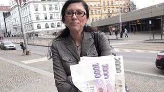 Czech MILF Office Slut Picked up & Ravaged