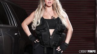 Big Tits Blonde Cherry of the Month Kayley Gunner Saves & Fucks Tommy Pistol