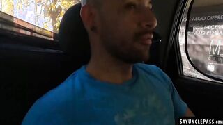 Milo Star gives his tight butt freely to his horny driver Crixxx Nie
