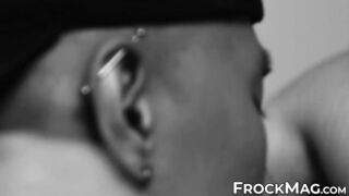 Erotic assfucking & dick sucking by muscular buddies Devin Franco & Caged J