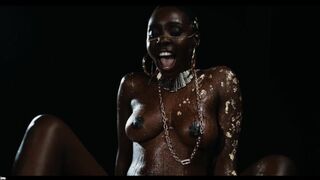 REAL LIFE VORE - Black Goddess squirt over Veronica Leal & swallow her