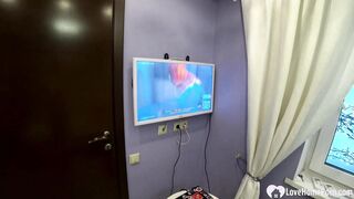 Sis is a gamer chick who loves a good sized shaft