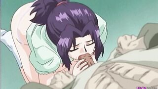 MILF gets submissive with her neighbors - Hentai Uncensored