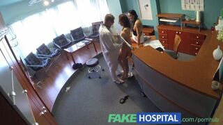 Nurse Seduces Patient with Twat-Licking Pleasure