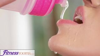 Gym MILF Deepthroats Instructor's Prick