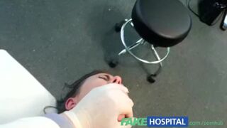 Big Breasted Patient Moans in Pleasure