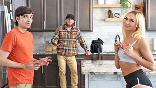 Hot curvy booty stepsis wanted step daddy his credit card