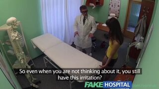 Doc's Prick Cures Brunette's Itchy Cunt