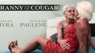 Grandma & Stepmom Groupsex: Myra & Paulene's Wet Cunts