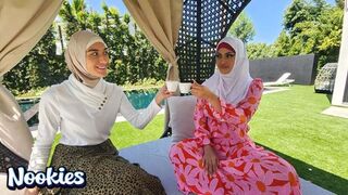 Intense Hijab Sex with Sophia Leone & Aubry Babcock