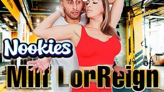 Yoga-Pants MILF LorReign Takes Neighbor's Huge Cock