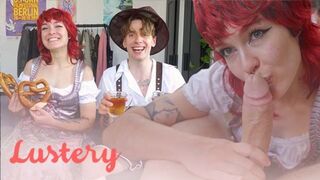 Oktoberfest Groupsex with Sexy German Amateurs